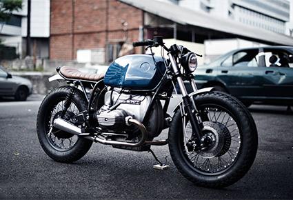 دراجة R75/7 BMW البخارية  جمال التصميم وروعة الأداء